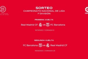 西甲新赛季赛程公布 两场国家德比在10月、3月进行